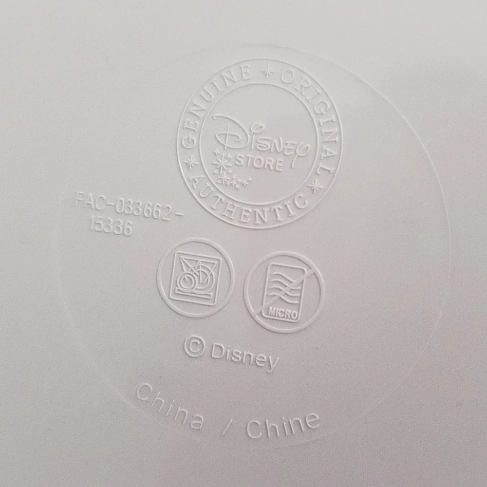 Disney Store Mickey Mouse Melamine Dinnerware Plate Set Summer Plastic Large
